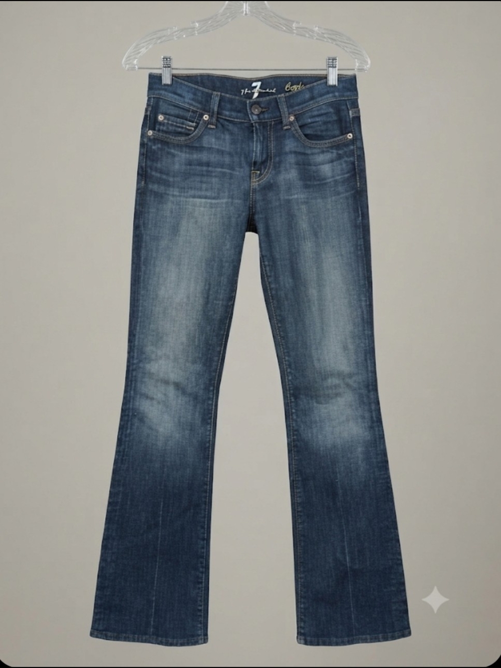 7 For All Mankind Bootcut Jeans, Size 25